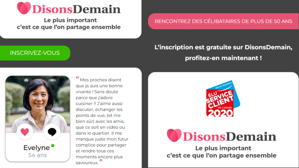 emailing, rencontre, Disons Demain